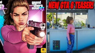 NEW GTA 6 LEAKS First Official Teaser Lucia Gameplay amp More [upl. by Enutrof951]