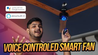 Alexa Controlled Smart Ceiling Fan  Atomberg Renessa Smart [upl. by Darrin366]