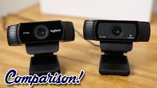 Logitech C922 vs C920  Complete Comparison [upl. by Suollecram45]