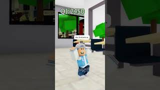 Do NASCIMENTO à MORTE de um BOBÃO com QI mas ele cresce… no ROBLOX 😈 shorts [upl. by Atul]