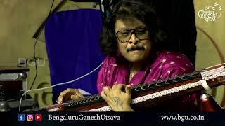 INDIA LOVE  Rajhesh Vaidhya  Bhakti Sangeetha  62nd Bengaluru Ganesh Utsava 2024 [upl. by Oinotnas]