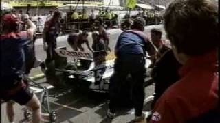 F1 Mansells pit stop woe Portuguese GP 1991 [upl. by Capriola]