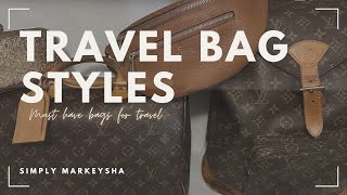 MUST HAVE TRAVEL BAG STYLES 2024  WHAT I PACK WHEN TRAVELING [upl. by Anikram]