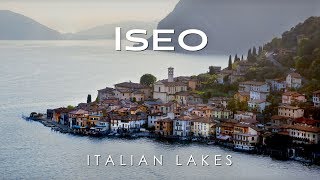 Lake Iseo In Italy Lago dIseo  Aerial Cinematic 4K Drone Video [upl. by Krueger340]