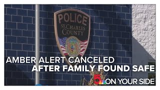 Amber Alert canceled after OFallon Missouri family found safe in Texas [upl. by Akerahs]