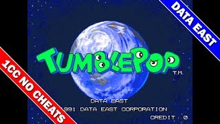 Tumblepop World 1CC  タンブル・ポップ Arcade [upl. by Hayman]