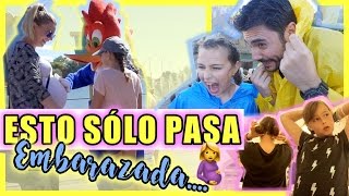 DIARIO DE UNA EMBARAZADA amp TUTORIAL MOÑO IMPROVISADO ELAIA  VLOGS DIARIOS  Familia Carameluchi [upl. by Ahsien387]