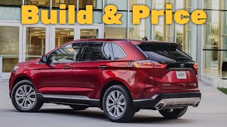 2020 Ford Edge SEL SUV  Build amp Price Review Features Configurations Colors [upl. by Noirod232]