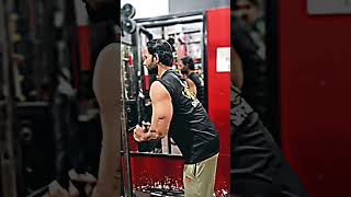 Triceps Pulley Hard Workout At Gym🔥 bodybuilding youtubeshorts shorts [upl. by Dickerson19]