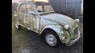 Citroen 2cv Restoration Update [upl. by Dawaj]