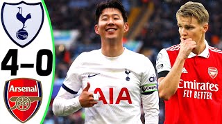 Tottenham vs Arsenal 40  All Goals and Highlights  2024 🔥 SON [upl. by Eidua]