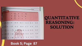 Quantitative Reasoning Solutions for Primary SchoolLantern Steps Quantitative Reasoning Book 5 [upl. by Dnalloh]