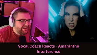 Vocal Coach Reacts To Amaranthe  Interference [upl. by Asirrac]