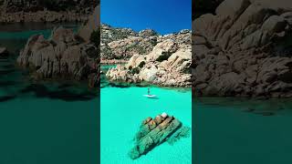 Cola Coticcio is a beach located on the island of Caprera which is part of the la Maddalena Italy [upl. by Sadoff]