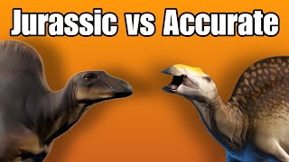 Ouranosaurus Jurassic vs Accurate [upl. by Gabi51]