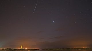 LLUVIA DE METEOROS DELTA ACUÁRIDAS ESTE 29 Y 30 DE JULIO 2013 [upl. by Aicil923]