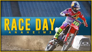 Race Day Scenes  2024 Anaheim 2 Supercross [upl. by Acyssej]