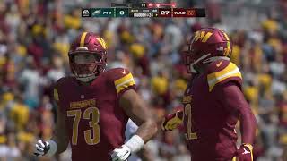 Madden NFL 24 The Eagles Vs The Commanders [upl. by Bella432]