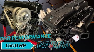 1500HP Ford Barra built by DSR Performance [upl. by Eilraep]