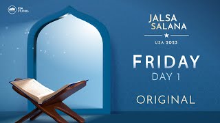 Jalsa Salana USA 2023 Live Stream  Friday  Original Track [upl. by Norramic]