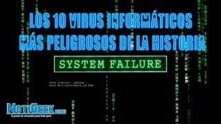 Los 10 virus informáticos mas peligrosos de la historia [upl. by Sharos]