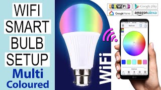 how to setup wifi led bulb with mobile app I Android amp iOS I Smart Life  Smart Living Application [upl. by Irtemed415]