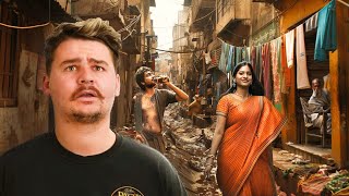 48 Hours Living in Indias Biggest Slum [upl. by Anad]