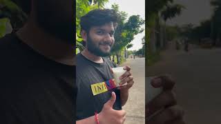 Sweet lassi Comparison 😋🥤 mrinsanetelugu shorts lassi [upl. by Aara]