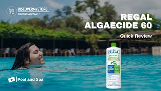 Regal Algaecide 60 [upl. by Afatsom]