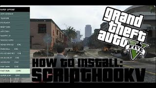 How to Install Script Hook V GTA 5 [upl. by Sinclare]