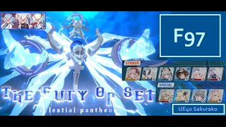 BlueArchive Fury of Set floor 97 featAtsuko [upl. by Htebilil]