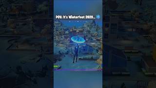 Part 27  POV Its Winterfest 2020 ❄️ fortnite fortniteclips fortnitetips howto christmas [upl. by Underwood]