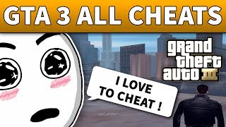 GTA 3 Cheats  100 WORKING CHEAT CODES PC Android iOS XBOX PlayStation [upl. by Cherianne165]