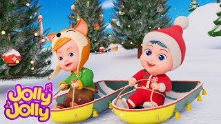 Jingle Bells  More Christmas Songs  Jolly Jolly  Learn and Play  Nursery Rhymes [upl. by Ansell153]