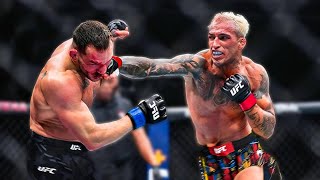 BRUTAL CHARLES OLIVEIRA VS MICHAEL CHANDLER [upl. by Yecal]