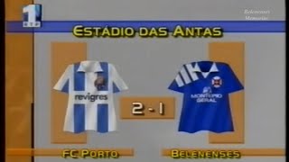 Fc Porto 21 Belenenses Época 9900 [upl. by Asiral]