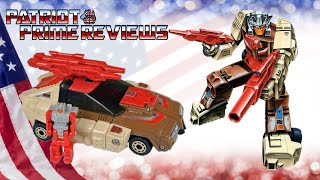 Patriot Prime Reviews 1987 Transformers G1 Headmaster Chromedome [upl. by Aimar592]