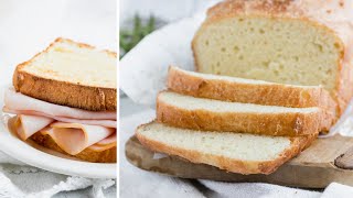 Easy Keto Bread with no crazy ingredients GLUTEN FREE TOO [upl. by Rame]