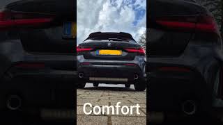 BMW 128ti  Sound  Comfort vs Sport [upl. by Ecyal734]