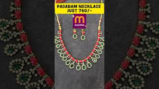 Pagadam necklace just 760from meeshocoraljewerly meeshojewellry trending ytshorts shortsviral [upl. by Einahets333]