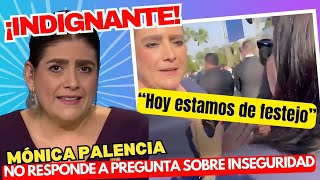 Ministra Palencia Ignora la Inseguridad quotHoy estamos de festejosquot y Celebra en Medio del Caos [upl. by Asirralc]