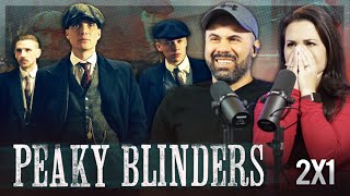 Peaky Blinders quotSeason 2 Episode 1quot Reaction  Couple Reacts [upl. by Lalo]