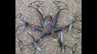 Aerodrone X18 from Tech Toyz HIGH WIND FLIGHT REVIEW T8SG Ollies Good Stuff Cheap [upl. by Nirrol58]