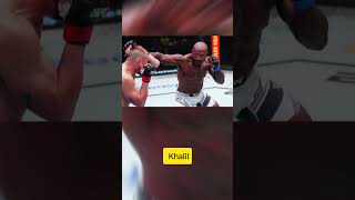 Khalil Rountree Jr Before He Makes The Walk At UFC 307 ufc ufc306 shorts ufcslc [upl. by Eelatan]