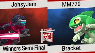 SameLAN 2 SotFB  JohsyJam Clairen vs MM720 Orcane  WS  Rivals of Aether II [upl. by Hotchkiss]