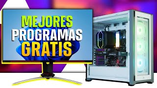 PROGRAMAS GRATIS QUE TODO PC GAMER DEBERÍA DE TENER [upl. by Eleonora301]