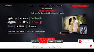 How to install Jadoo Tv Smart Tv apps for LG Smart TV WebOS 35 2018 JadooTV [upl. by Ecerahc]