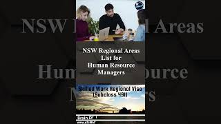 Human Resource Managers NSW 491 Regional Provisional Visa Details [upl. by Aisylla]