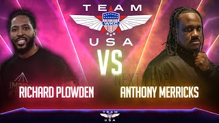 Richard Plowden vs Anthony Merricks  2023 WKC USA Nationals [upl. by Annaujat]