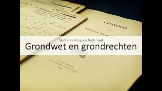 3 Grondwet en grondrechten vmbo eindexamen  Staatsinrichting van Nederland [upl. by Rodd]